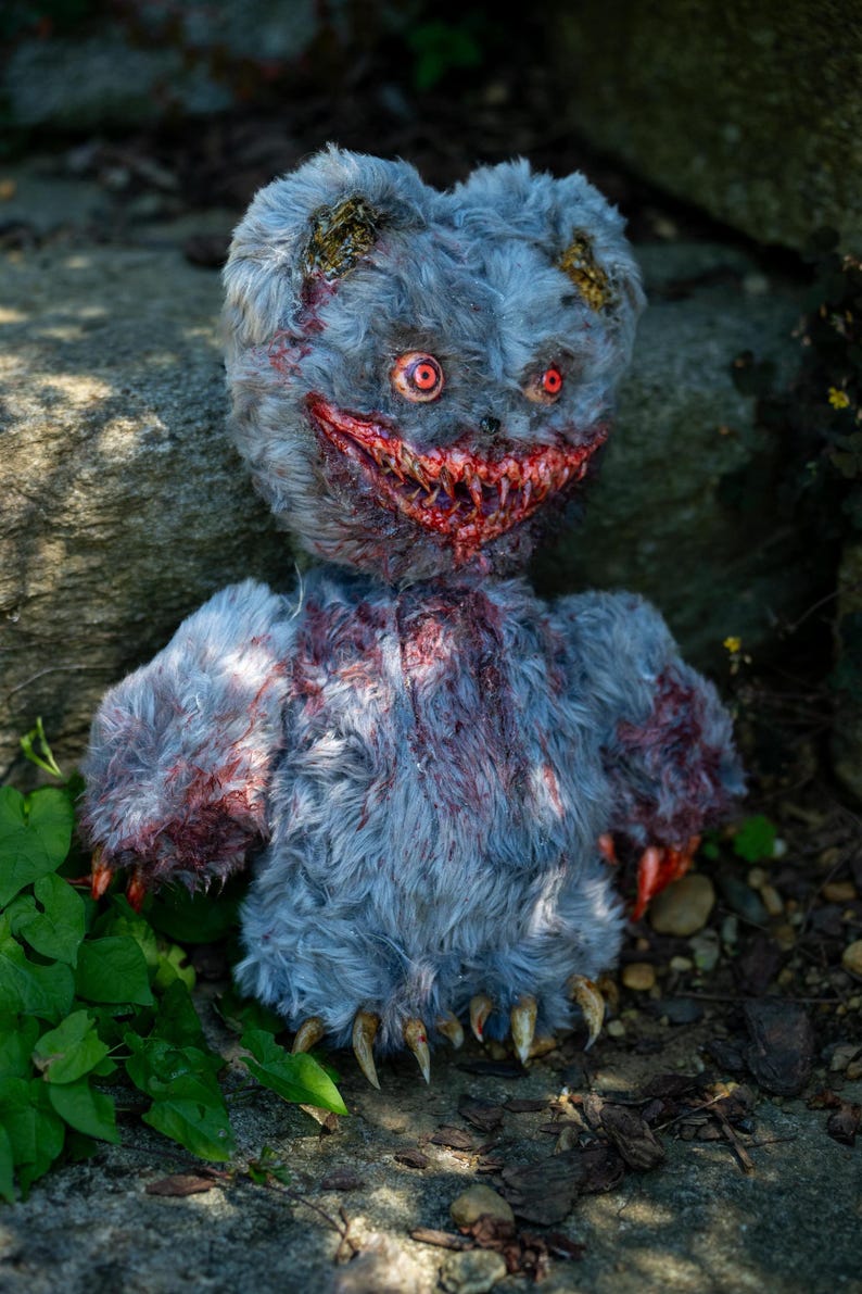 Deadly Grey Monster Teddy