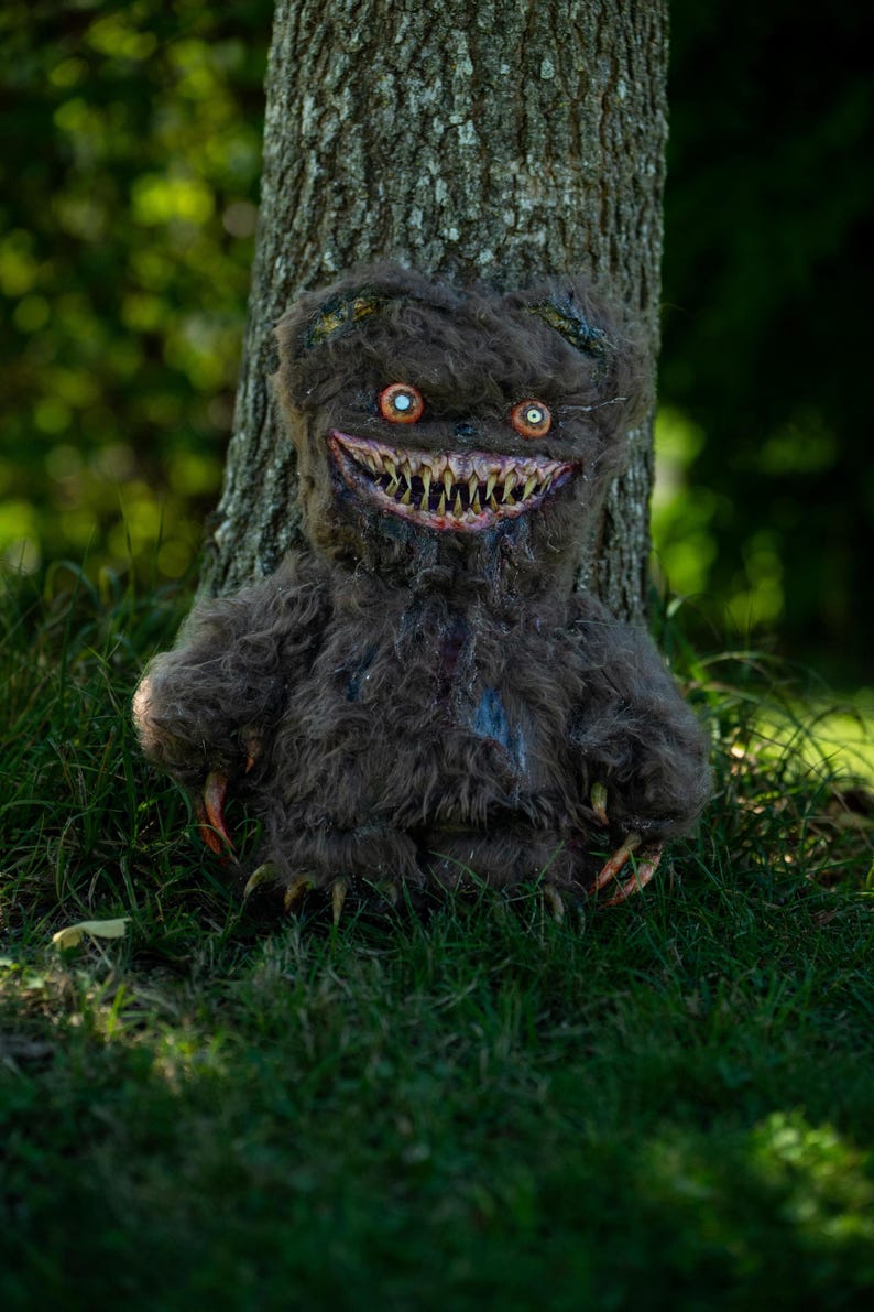 Hideous Blind Brown Monster Teddy