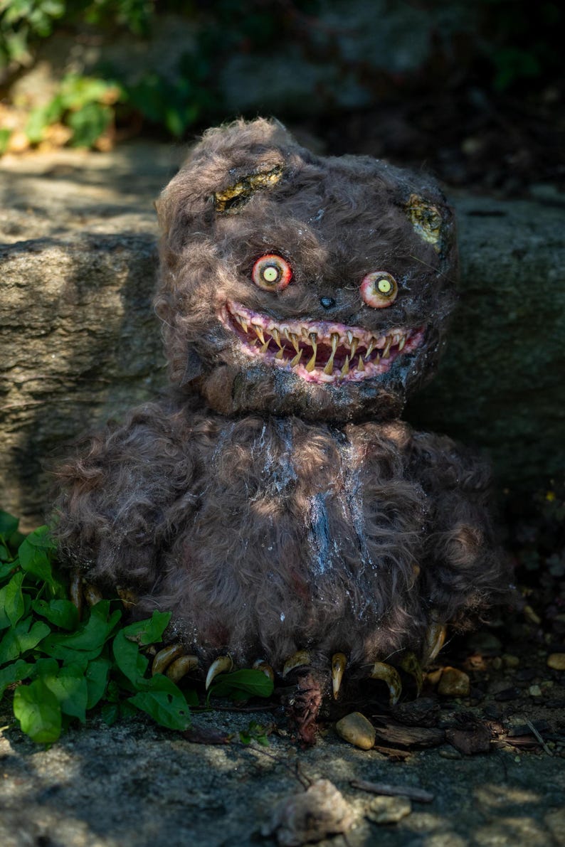 Man-Eating Brown Monster Teddy