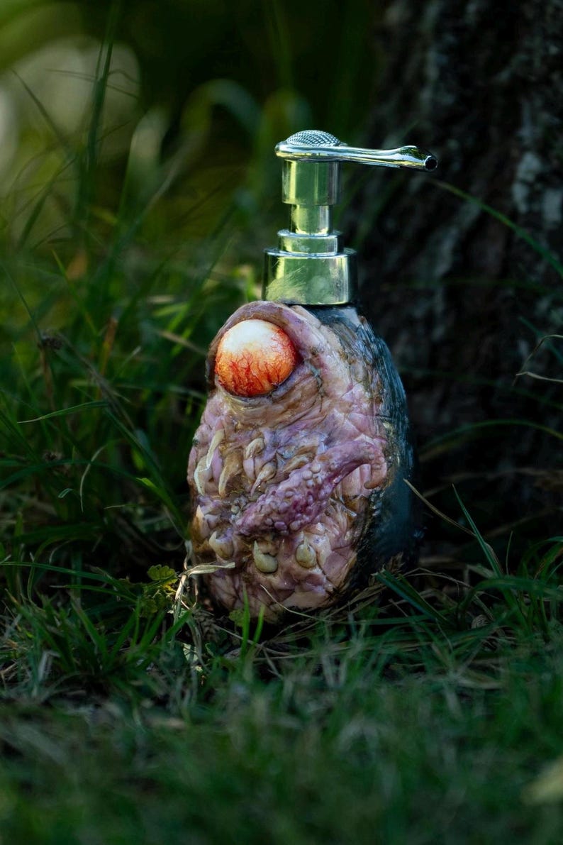 Terrifying Monstrous Soap Dispenser I