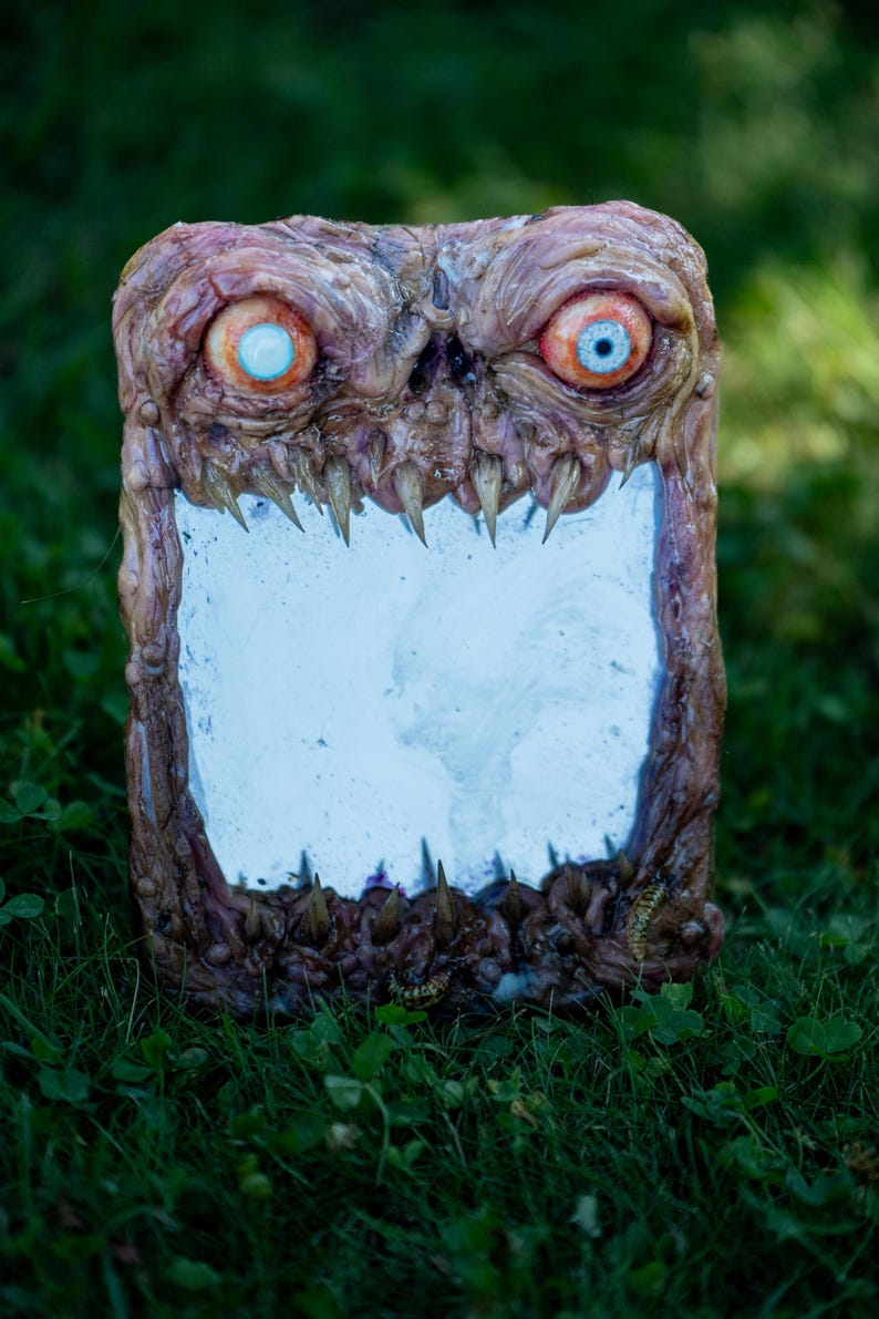 Rotten Monstrous Standing Mirror