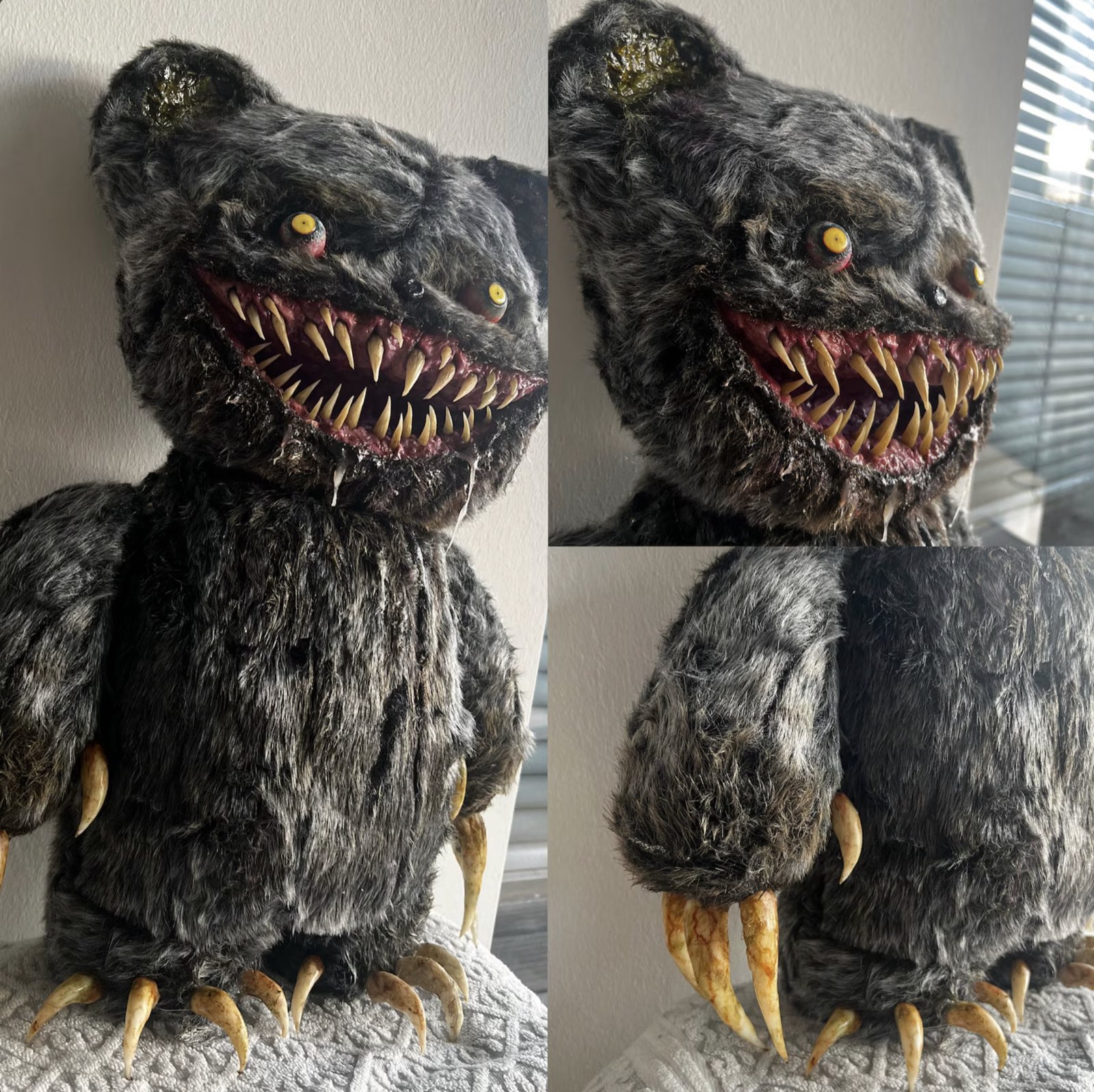 Bloodthirsty Grey Monster Teddy — view 5