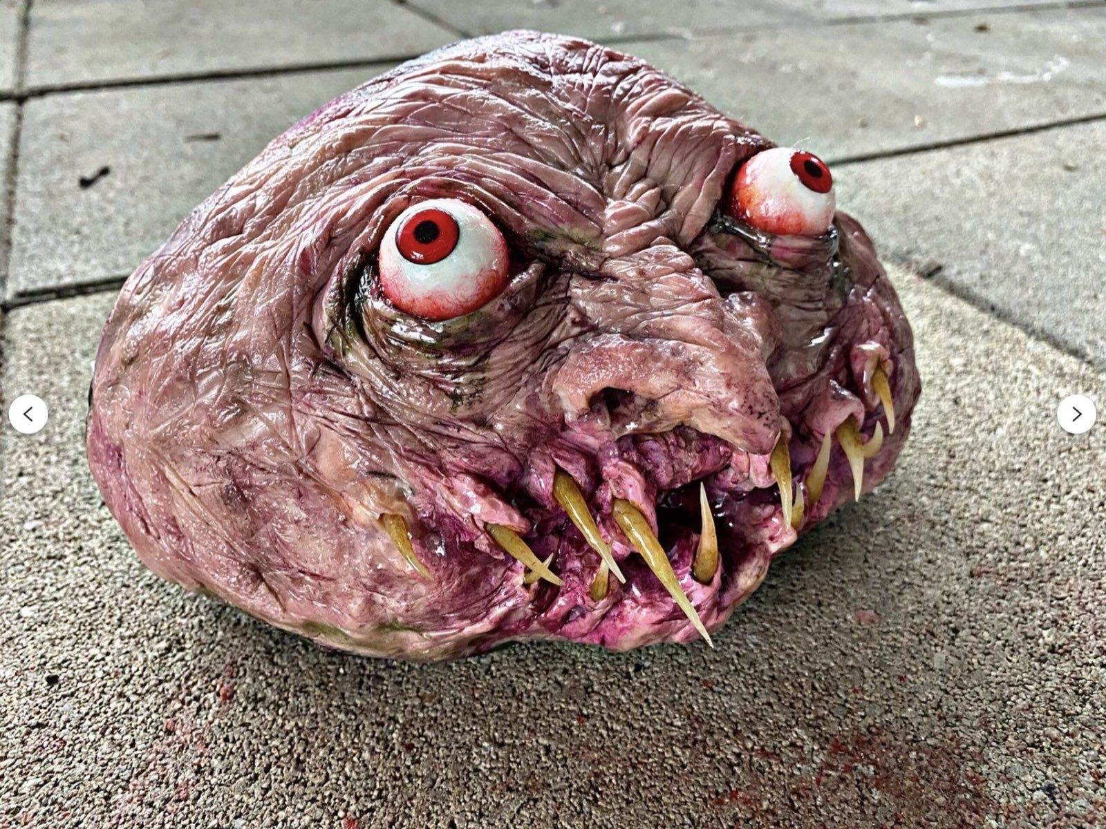 Handmade Spooky Head — view 6