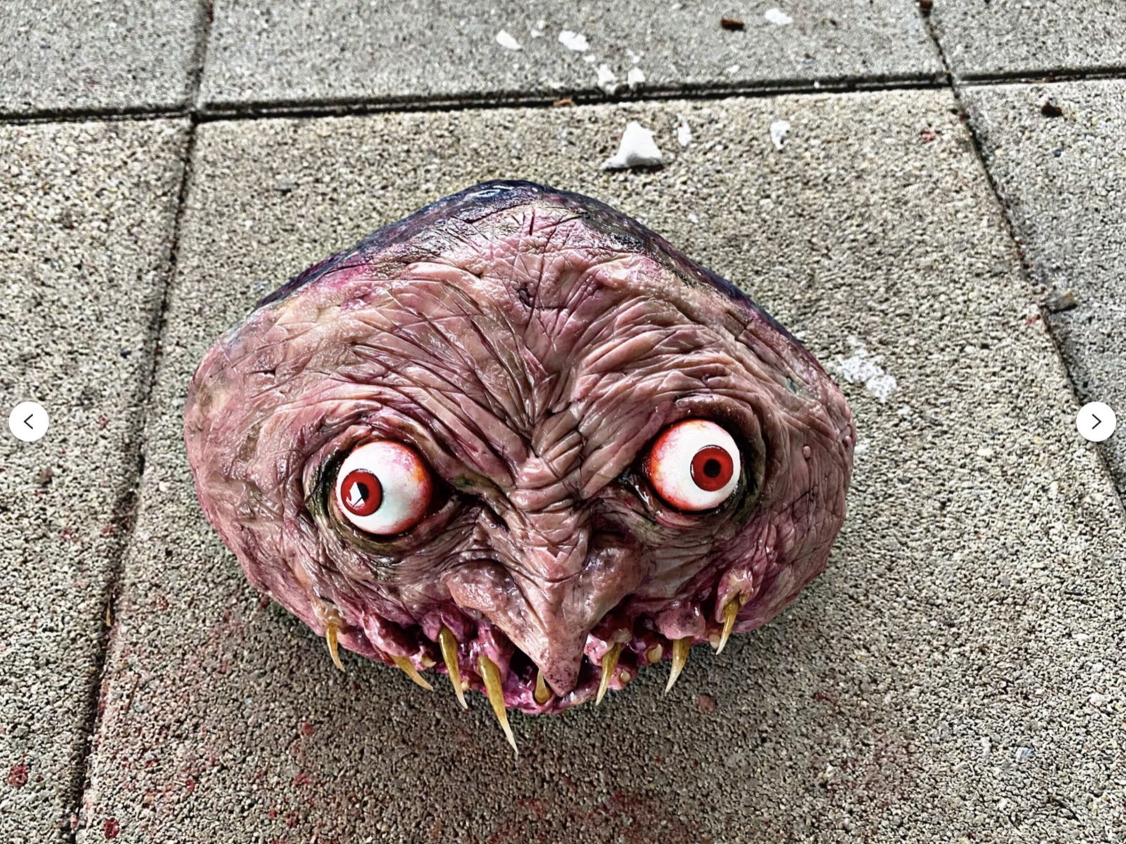 Handmade Spooky Head — view 8